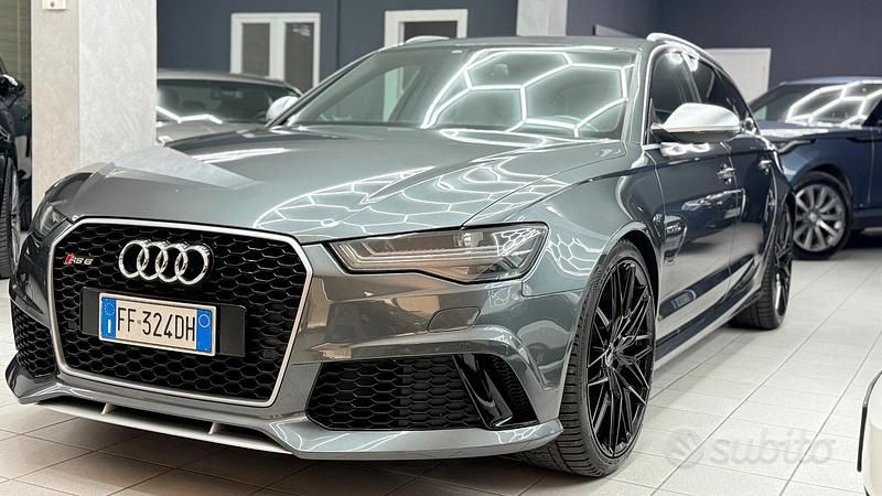Usata Audi RS6 Comfort 560 CV (411 kW) 2016 Grigio Station wagon