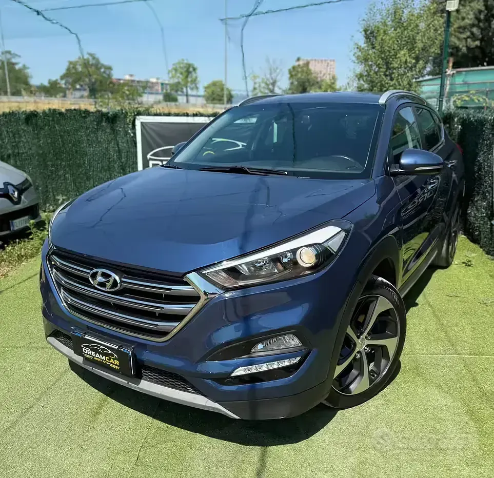 Usata Hyundai Tucson 141 CV (103 kW) 2018 Bluazzurro SUV