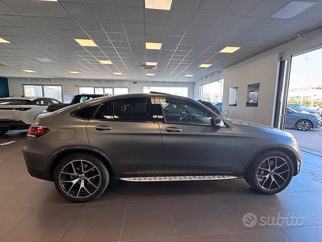 Usata Mercedes GLC300 Premium Plus 245 CV (180 kW) 2019 Grigio Coupé