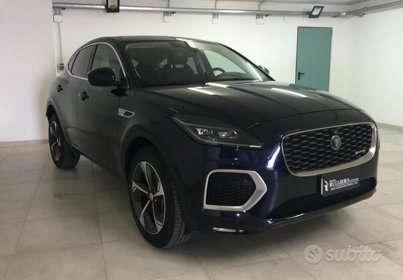 Usata Jaguar E-Pace R-Dynamic 163 CV (119 kW) 2021 Blu SUV