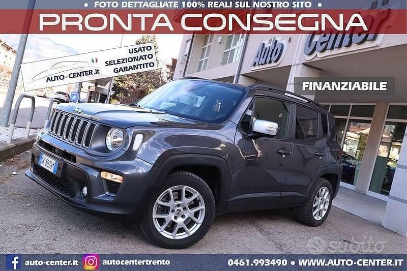 Usata Jeep Renegade Limited 190 CV (139 kW) 2022 Grigio SUV