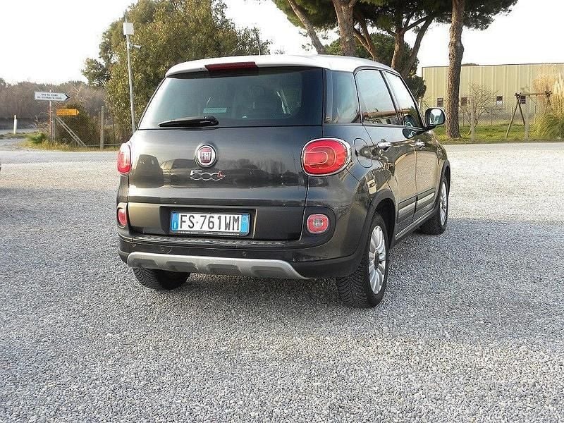 Usata Fiat 500L Trekking 95 CV (69 kW) 2017 Grigio Monovolume
