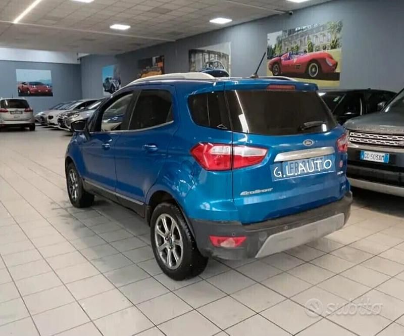 Usata Ford Ecosport ST-Line 100 CV (73 kW) 2018 Blu SUV