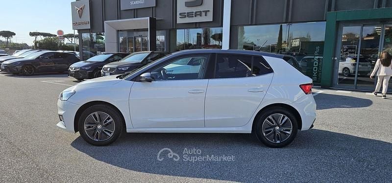 Usata Skoda Fabia Style 95 CV (69 kW) 2024 Bianco Utilitaria