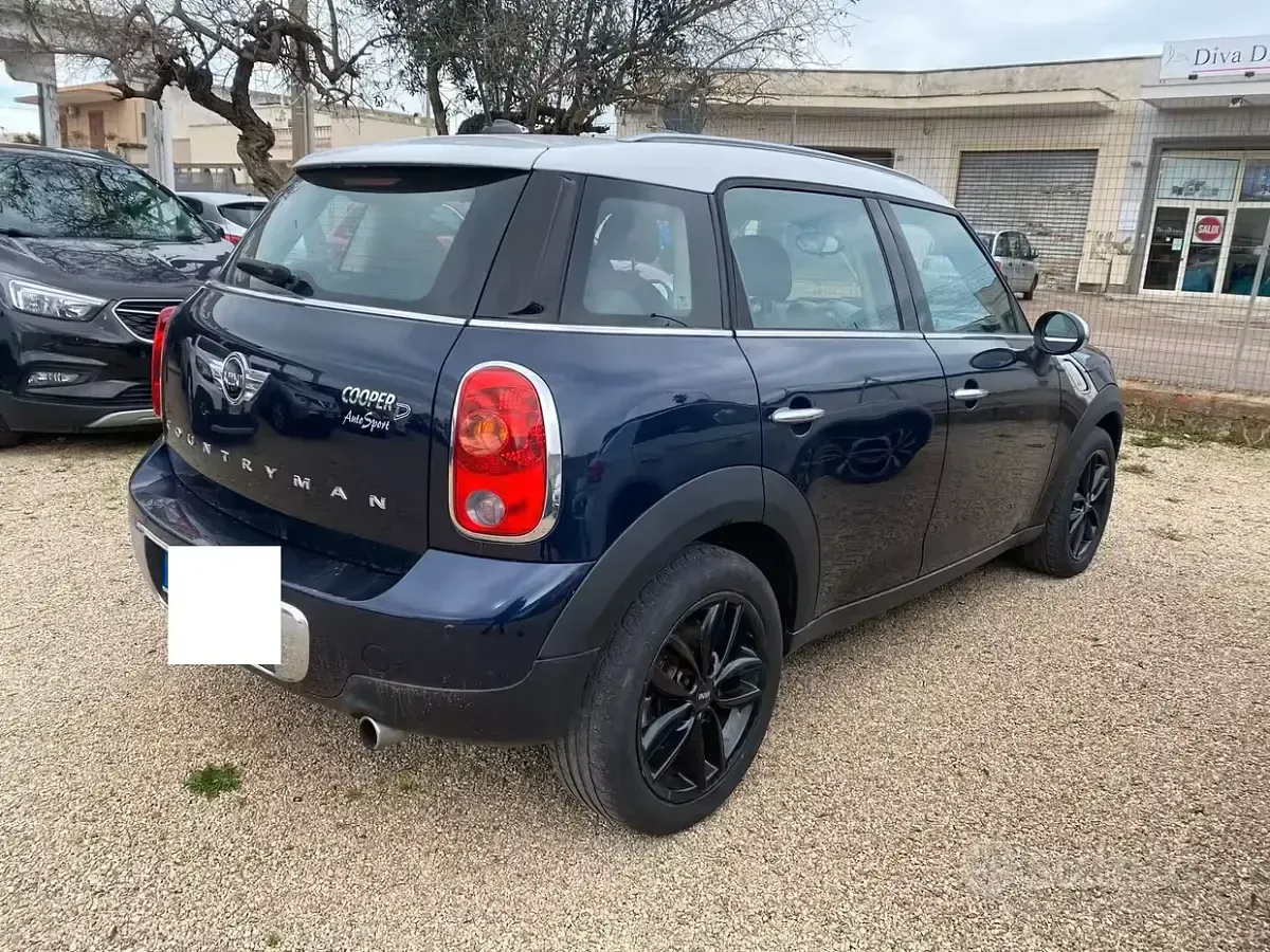 Second-hand Mini Cooper D Countryman 111 CP (81 kW) 2014 Albastru SUV
