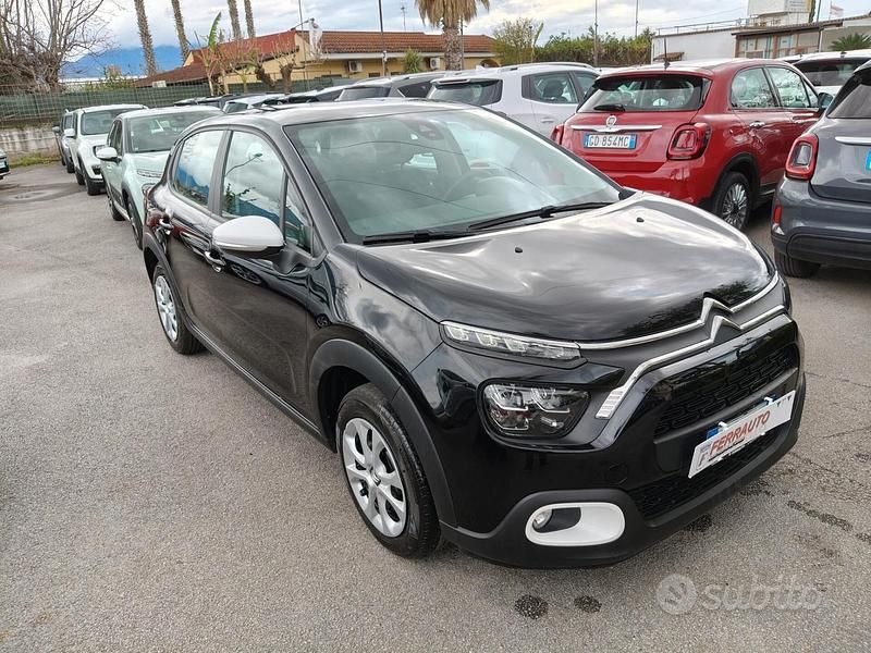 Usata Citroën C3 Shine 83 CV (61 kW) 2023 Nero Utilitaria