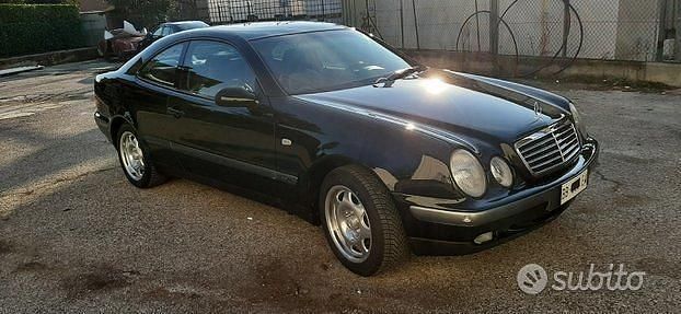 Usata Mercedes CLK200 191 CV (140 kW) 1999 Nero Coupé