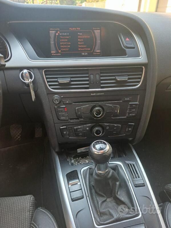 Usata Audi A5 S-Line 211 CV (155 kW) 2010 Nero Coupé