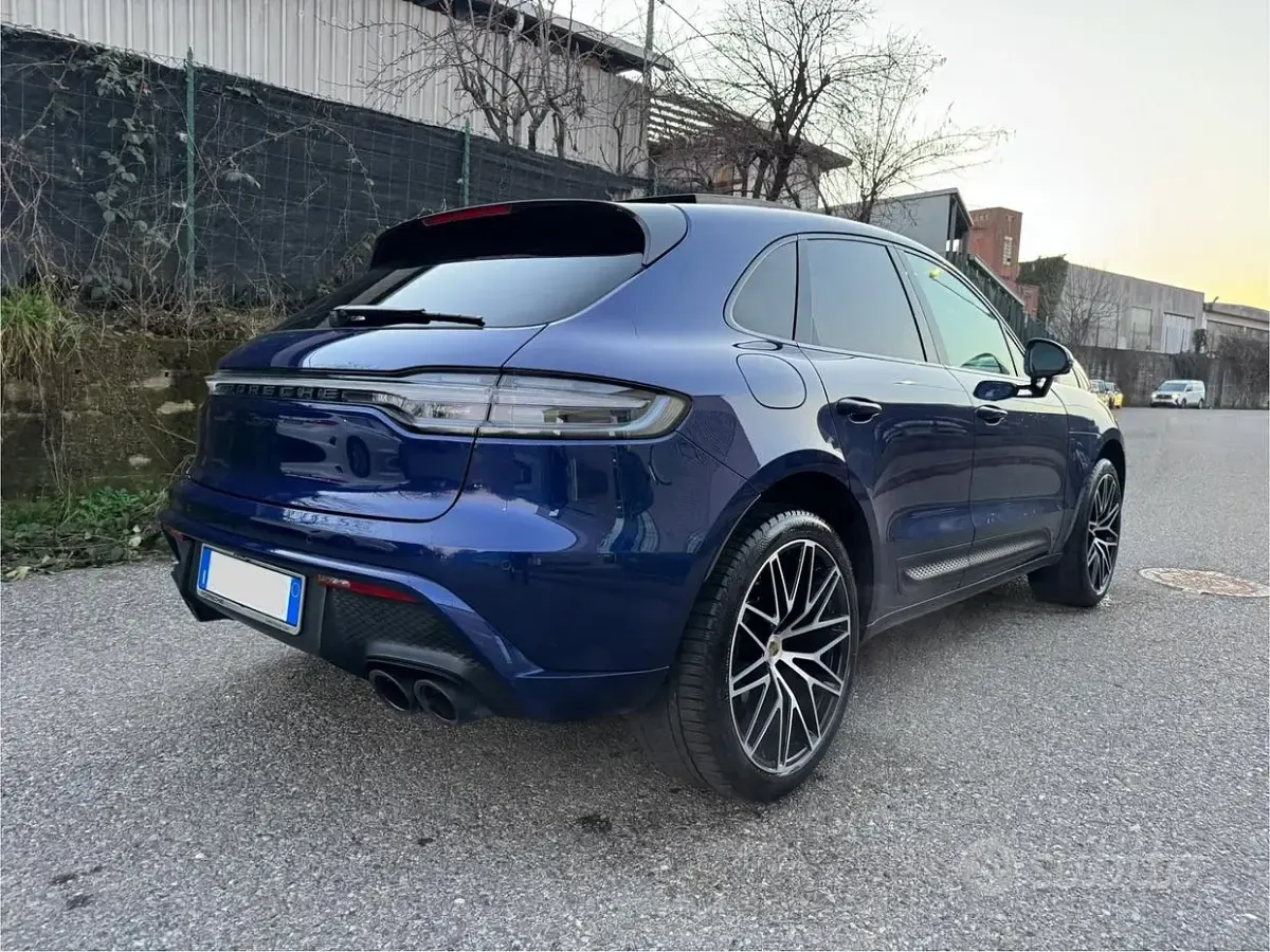 Usata Porsche Macan 265 CV (194 kW) 2022 Blu SUV