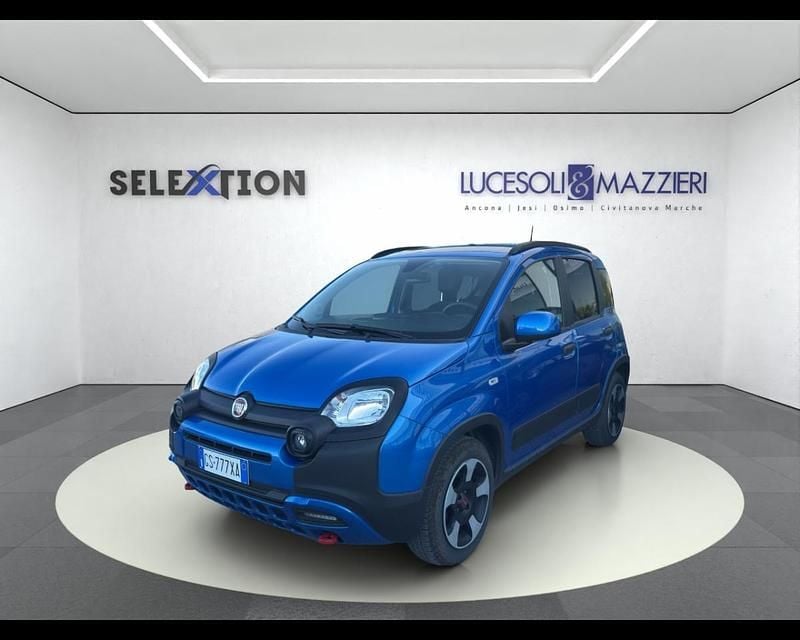 Blu Usata 2024 Fiat Panda Cross Cross Due volumi | 13.600 € (Buon prezzo) - Immagine 1/3