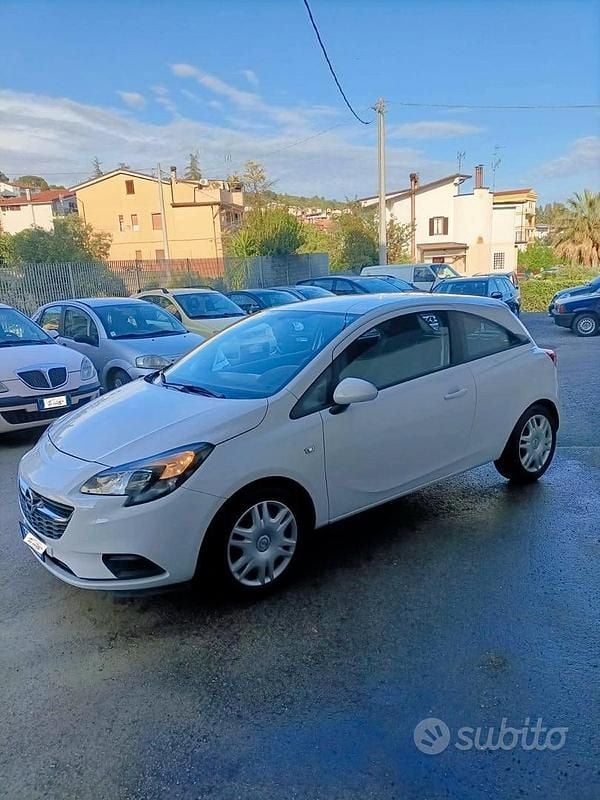Usata Opel Corsa 69 CV (50 kW) 2016 Bianco Utilitaria