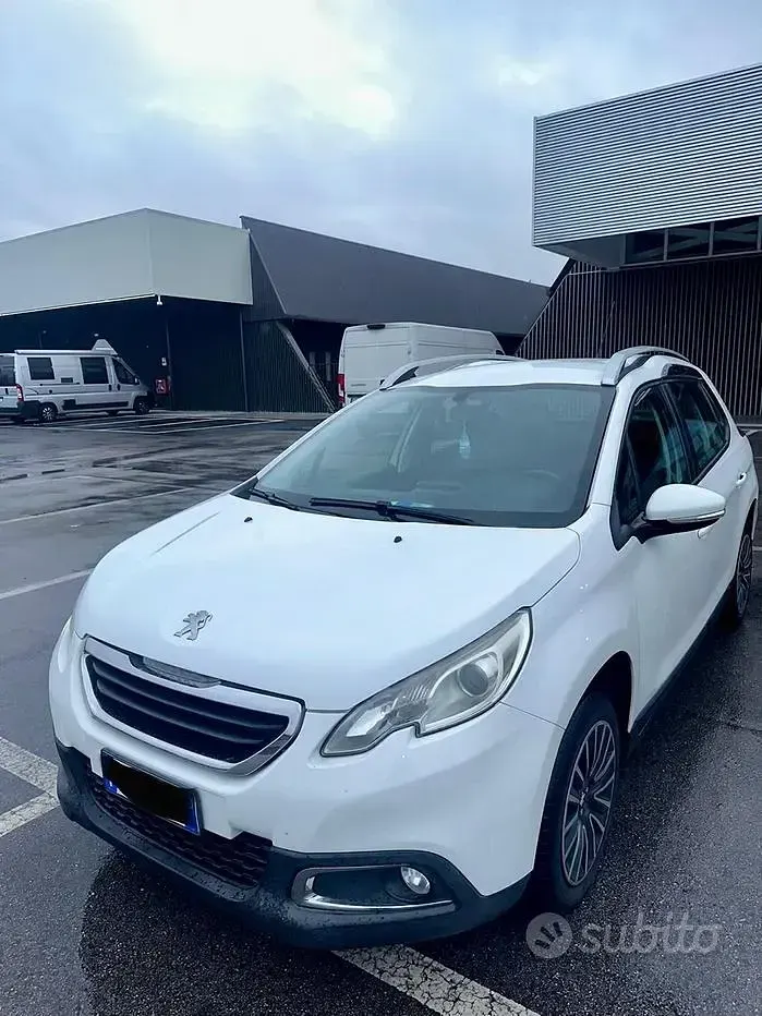 Usata Peugeot 2008 68 CV (50 kW) 2013 Bianco SUV