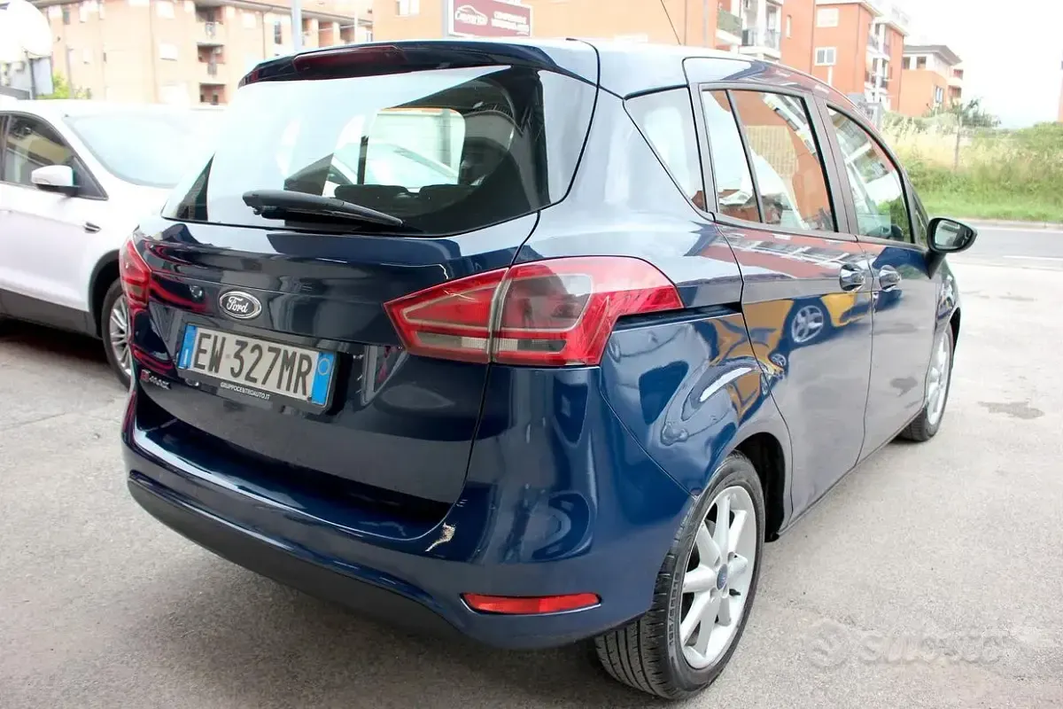 Usata Ford B-MAX 75 CV (55 kW) 2014 Blu Monovolume