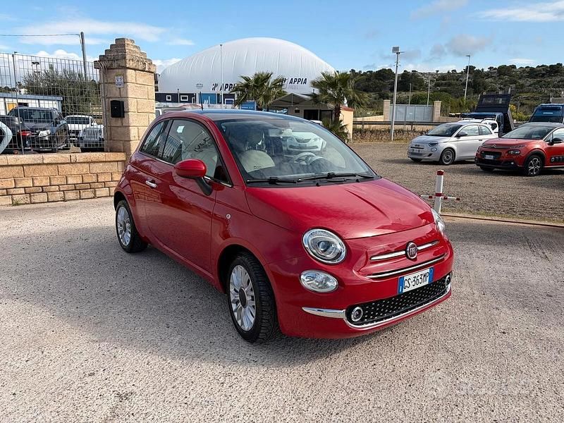 Usado Fiat 500 Lounge 69 CV (50 kW) 2018 Rojo Berlina