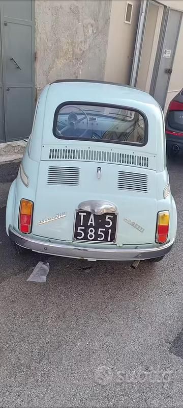 Usata Fiat 500 1960 Utilitaria