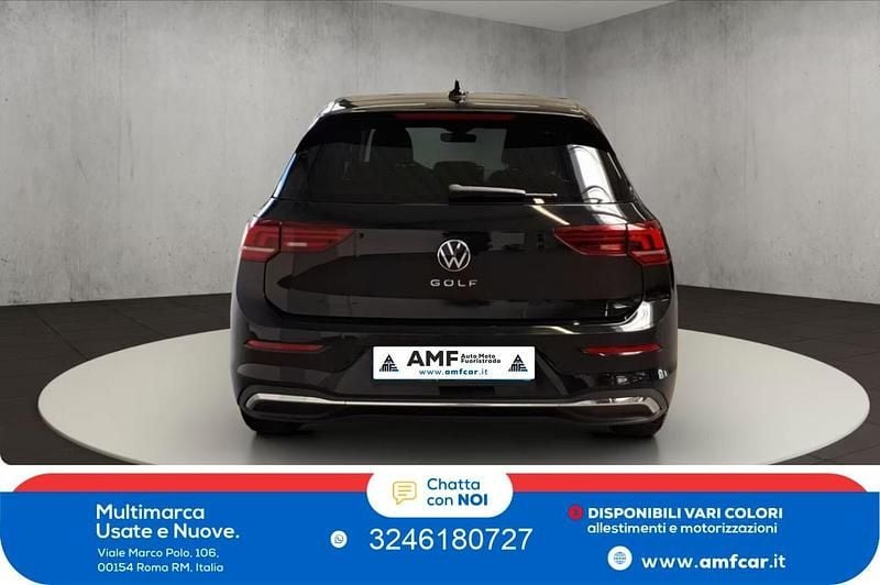 Usata VW Golf VIII R-line 150 CV (110 kW) 2024 Nero Berlina
