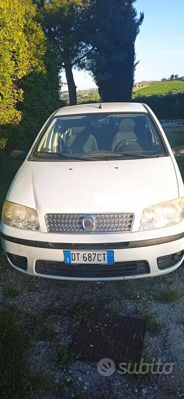 Usata Fiat Punto 60 CV (44 kW) 2010 Bianco Utilitaria
