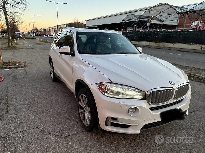 Usata BMW X5 Efficient Dynamics 245 CV (180 kW) 2018 Bianco SUV