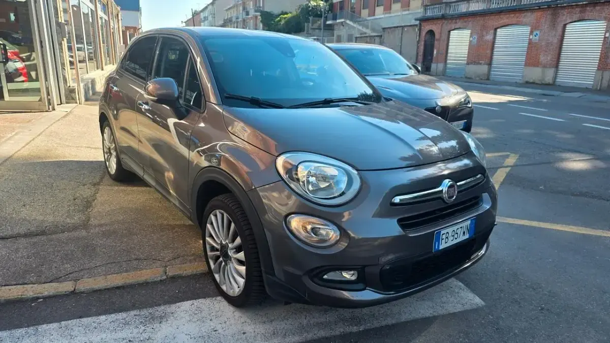 Usata Fiat 500X Pop Star 95 CV (69 kW) 2015 Grigio SUV