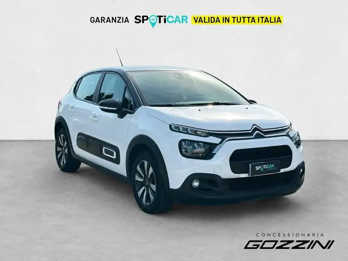 Usata Citroën C3 Shine 83 CV (61 kW) 2022 Bianco Utilitaria