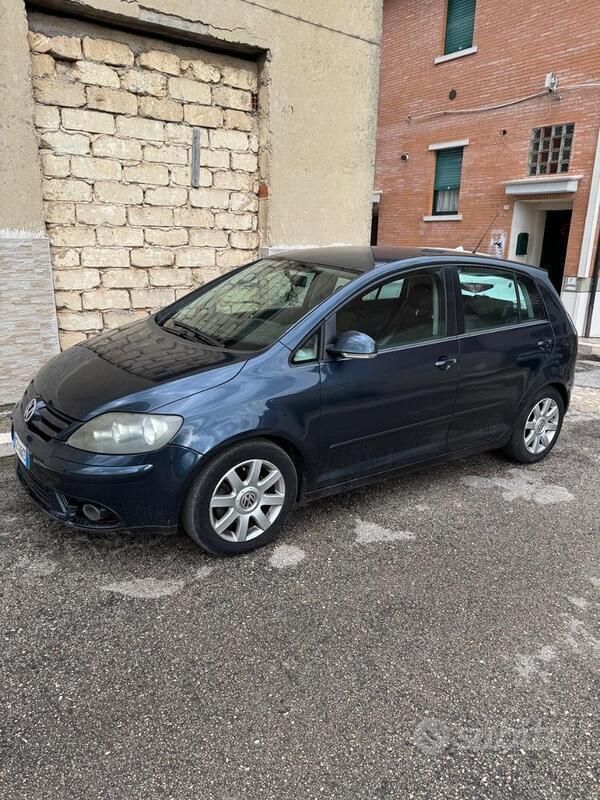 Usata VW Golf Plus Cross 140 CV (102 kW) 2006 Blu Monovolume