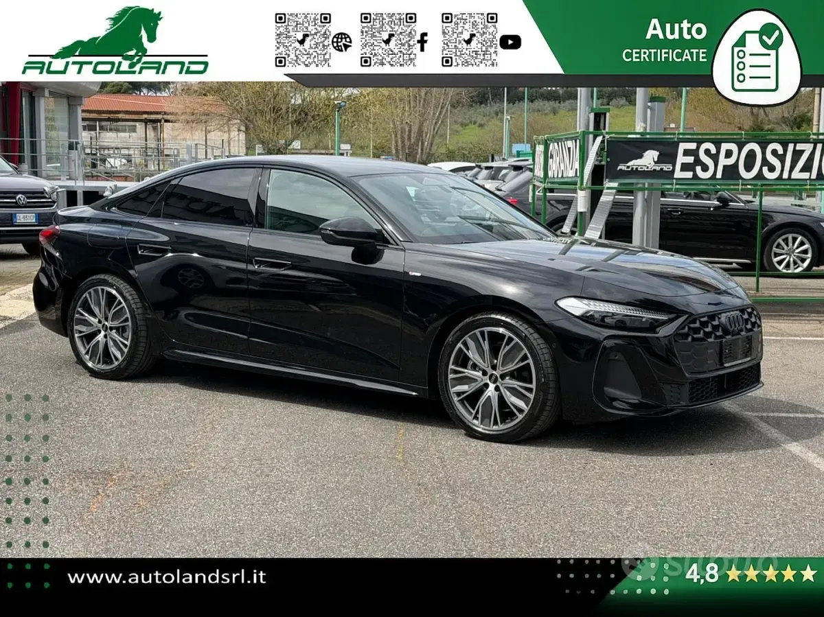 Nuova Audi A5 S-Line 204 CV (150 kW) 2025 Nero Berlina