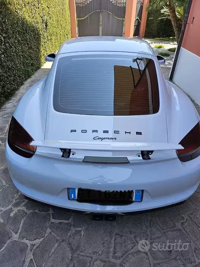 Usata Porsche Cayman 275 CV (202 kW) 2015 Grigio Coupé