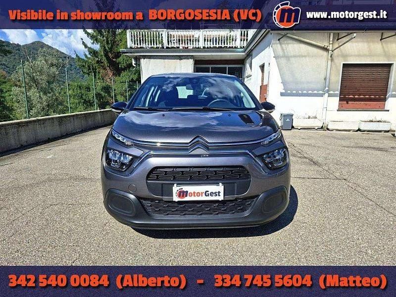 Usata Citroën C3 Feel 83 CV (61 kW) 2022 Grigio Berlina