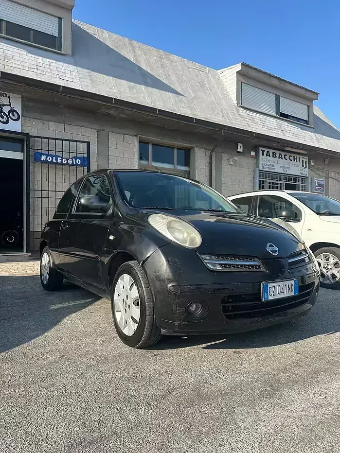 Usata Nissan Micra Acenta 82 CV (60 kW) 2006 Nero Berlina