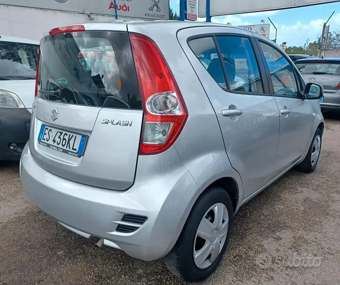 Usata Suzuki Splash Style 68 CV (50 kW) 2014 Grigio Utilitaria