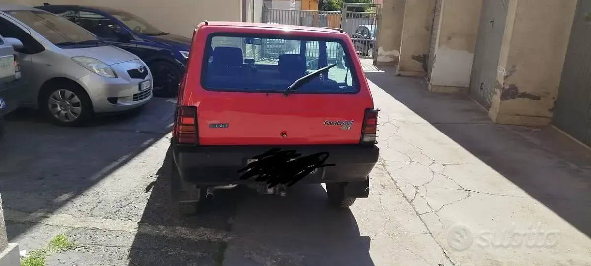 Usata Fiat Panda 54 CV (39 kW) 1995 Rosso Utilitaria