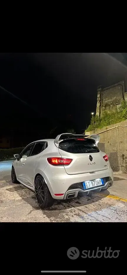 Usata Renault Clio IV R.S. 200 CV (147 kW) 2014 Grigio Berlina