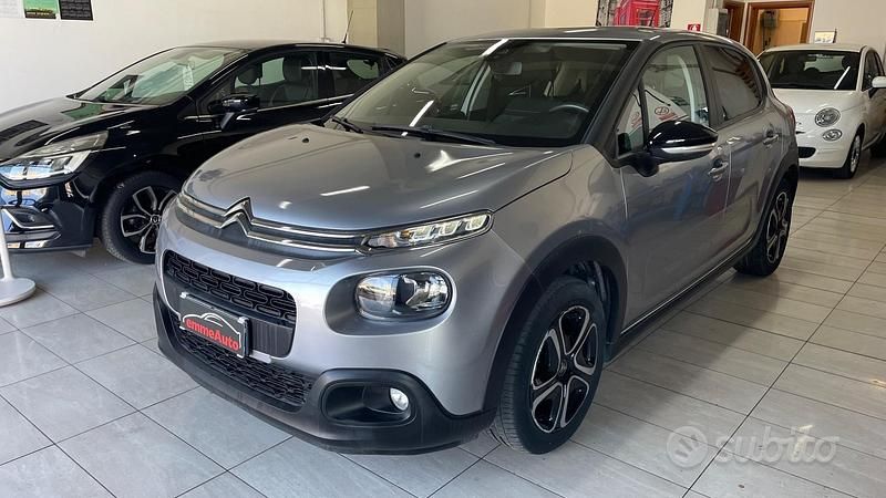 Usata Citroën C3 Feel 82 CV (60 kW) 2019 Grigio Utilitaria
