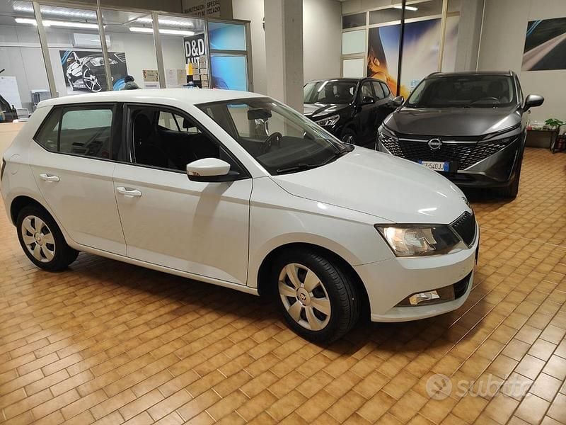 Usata Skoda Fabia 75 CV (55 kW) 2017 Bianco Furgone