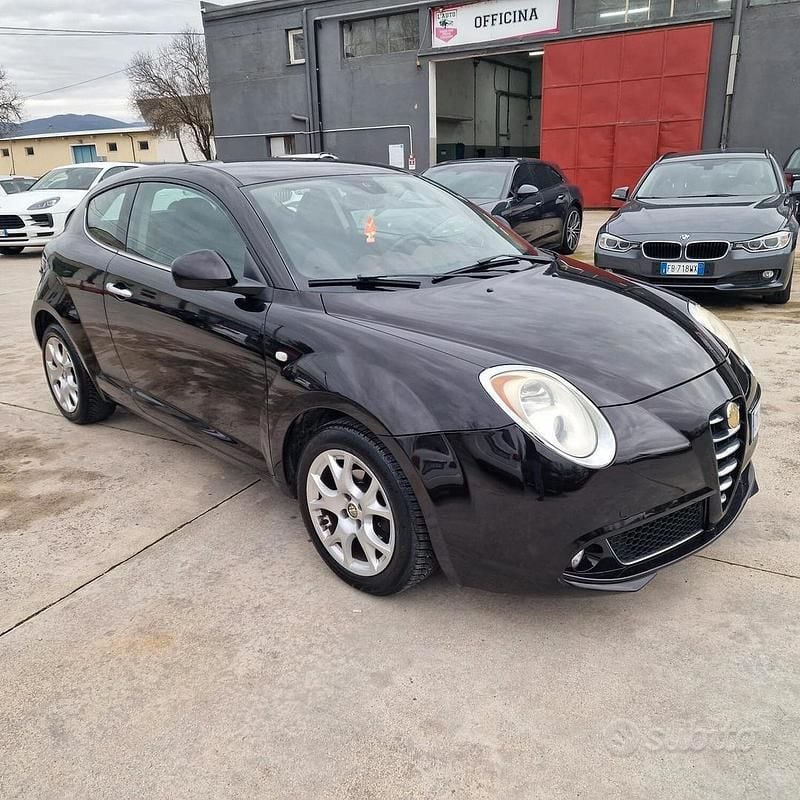 Usata Alfa Romeo MiTo Distinctive 155 CV (114 kW) 2009 Nero Utilitaria