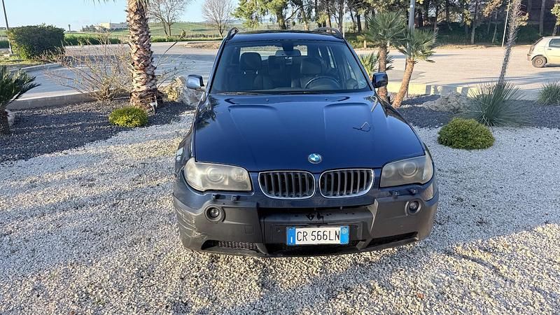 Usata BMW X3 150 CV (110 kW) 2005 Blu SUV