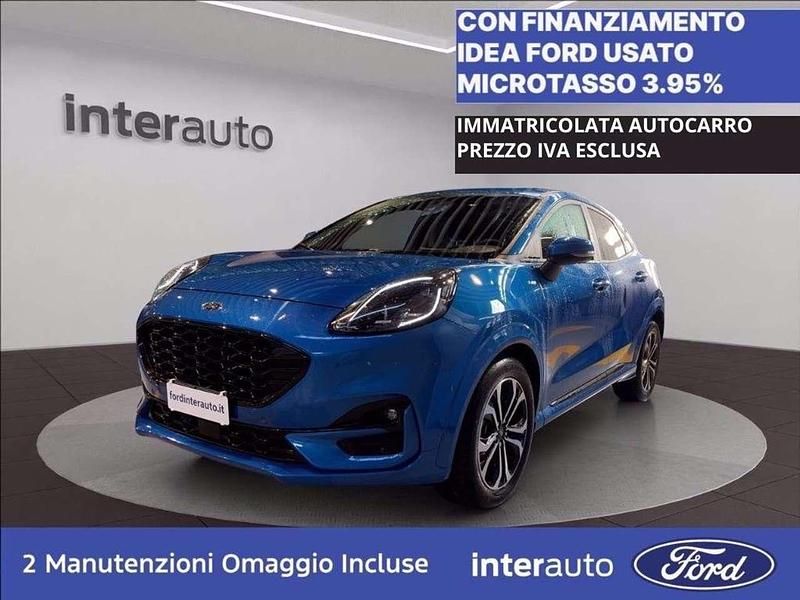 Usata Ford Puma ST-Line 125 CV (91 kW) 2022 Desert island blue SUV