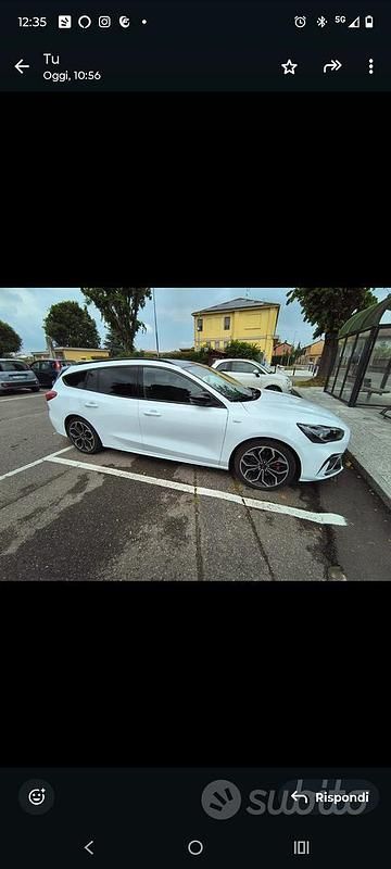 Usata Ford Focus ST-Line 2019 Bianco Berlina