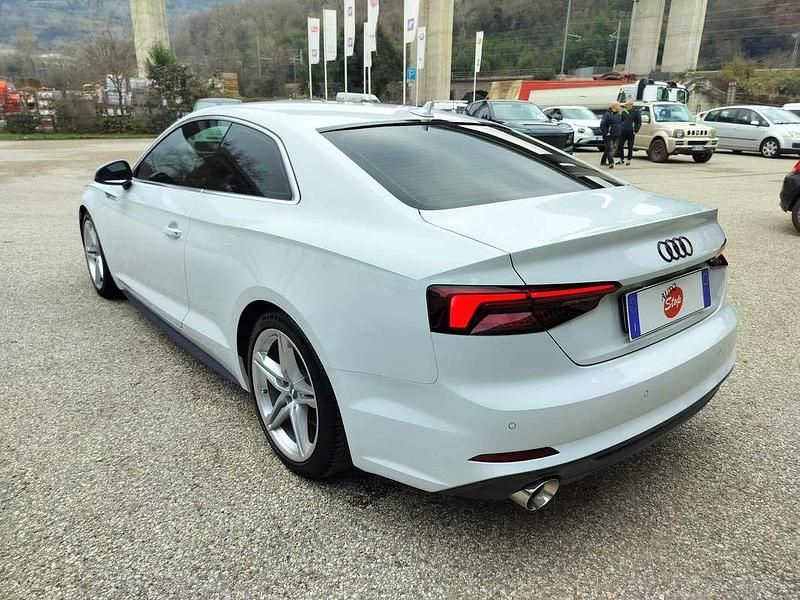 Usata Audi A5 Sport 190 CV (139 kW) 2019 Bianco Coupé