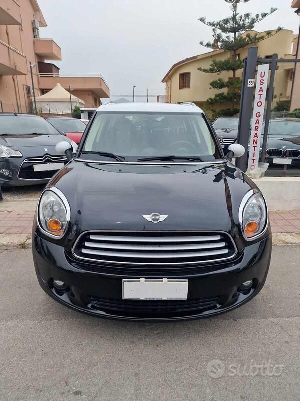 Usata Mini Cooper D Countryman 111 CV (81 kW) 2011 Nero SUV