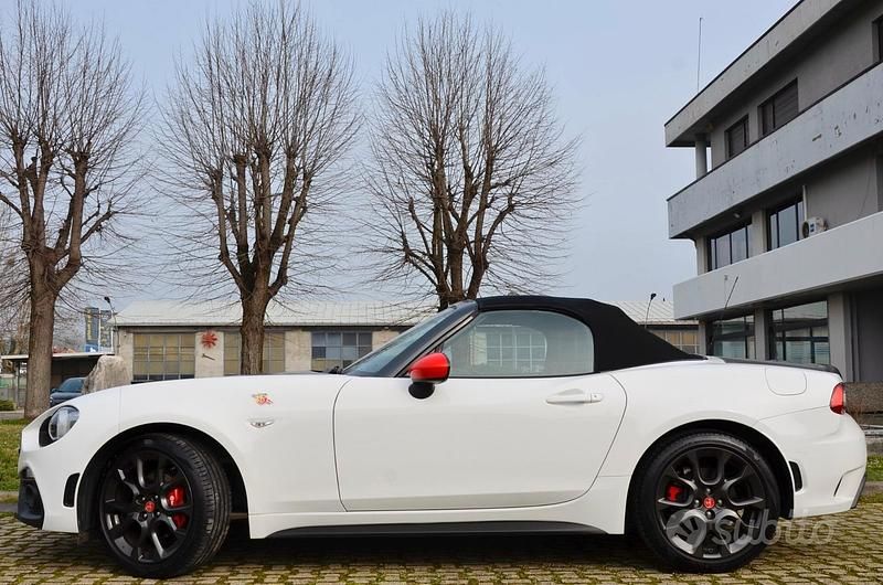 Usata Abarth 124 Spider 170 CV (125 kW) 2019 Bianco Cabrio