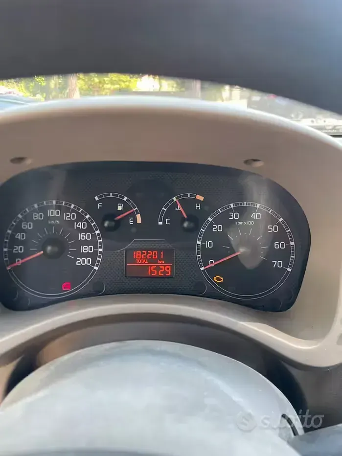 Usata Fiat Panda 69 CV (50 kW) 2003 Giallo Utilitaria