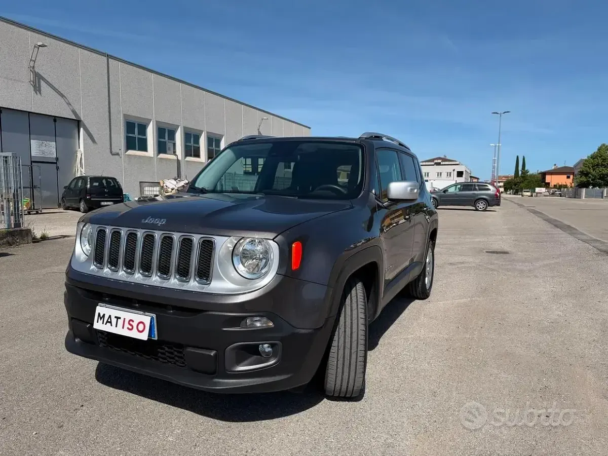 Usata Jeep Renegade 140 CV (102 kW) 2016 Grigio SUV