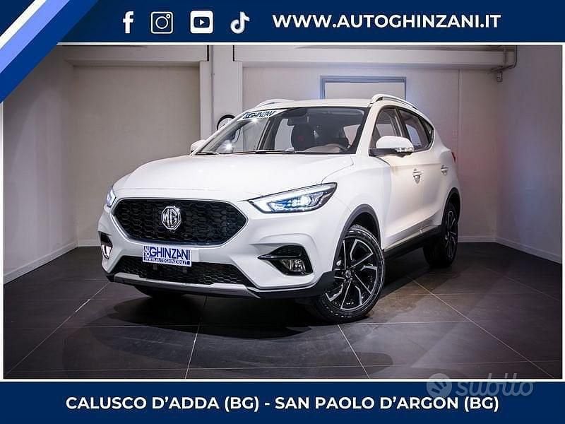 Usata MG ZS Luxury 106 CV (77 kW) 2024 Bianco SUV