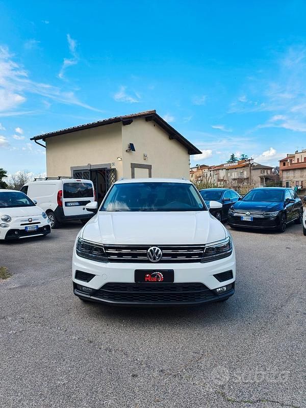 Usata VW Tiguan Business 115 CV (84 kW) 2018 Bianco SUV