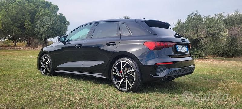 Usata Audi A3 Ambiente 150 CV (110 kW) 2024 Nero Berlina