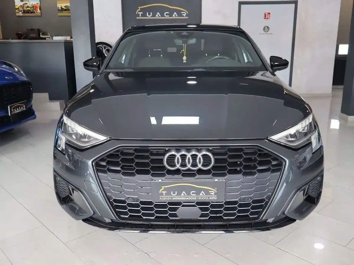 Usata Audi A3 Advanced Plus 150 CV (110 kW) 2020 Grigio Berlina