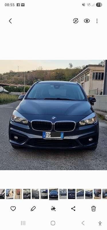 Usata BMW 218 Gran Tourer Advantage 150 CV (110 kW) 2016 Monovolume