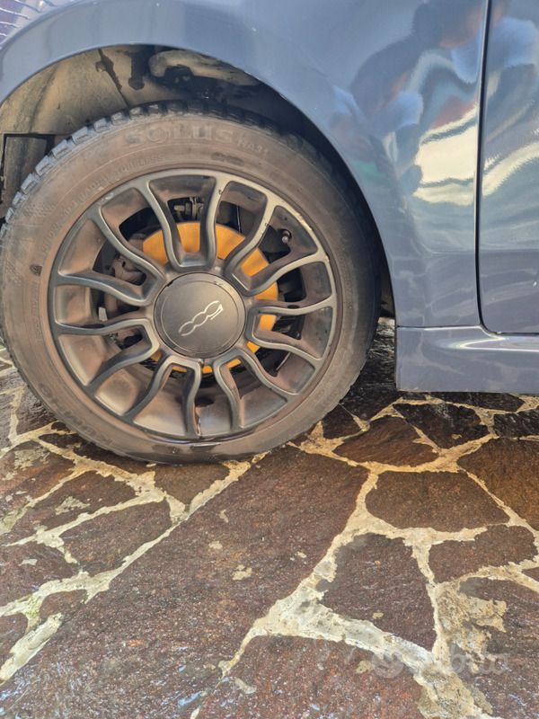 Usata Fiat 500 105 CV (77 kW) 2011 Blu Utilitaria