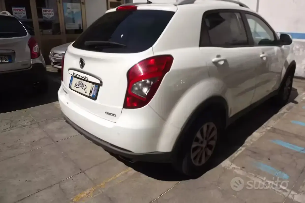 Usata SsangYong Korando 149 CV (109 kW) 2014 Bianco SUV